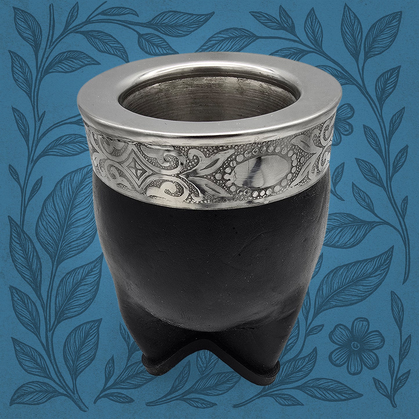 Imperial Steel Handmade Gourd "Stainless Steel" Black