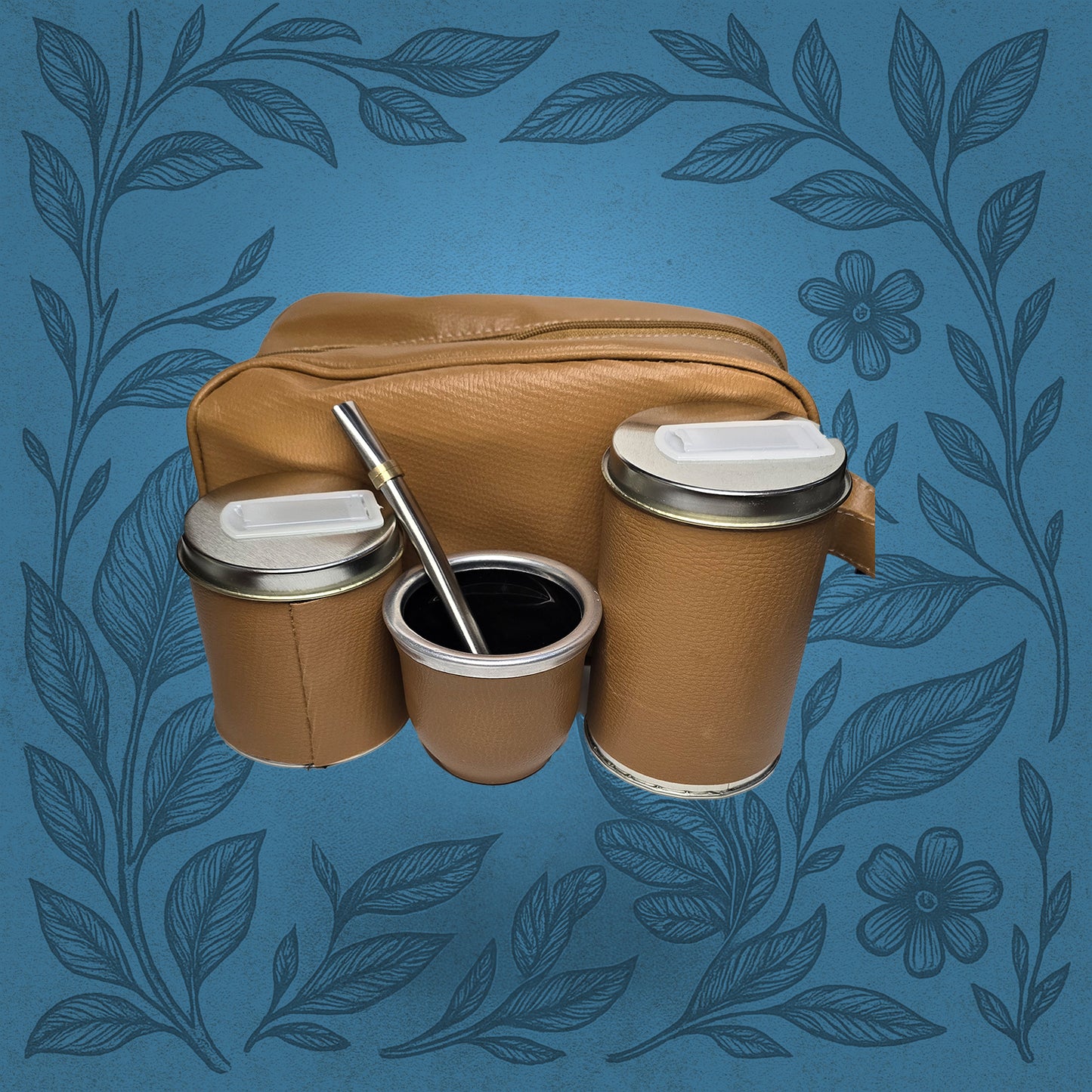 Brown Yerba Mate Full Set